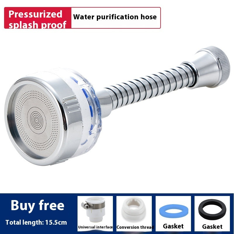 Cross-border Kitchen Vegetable Basin Faucet Splash-proof Artifact Universal Sprinkler