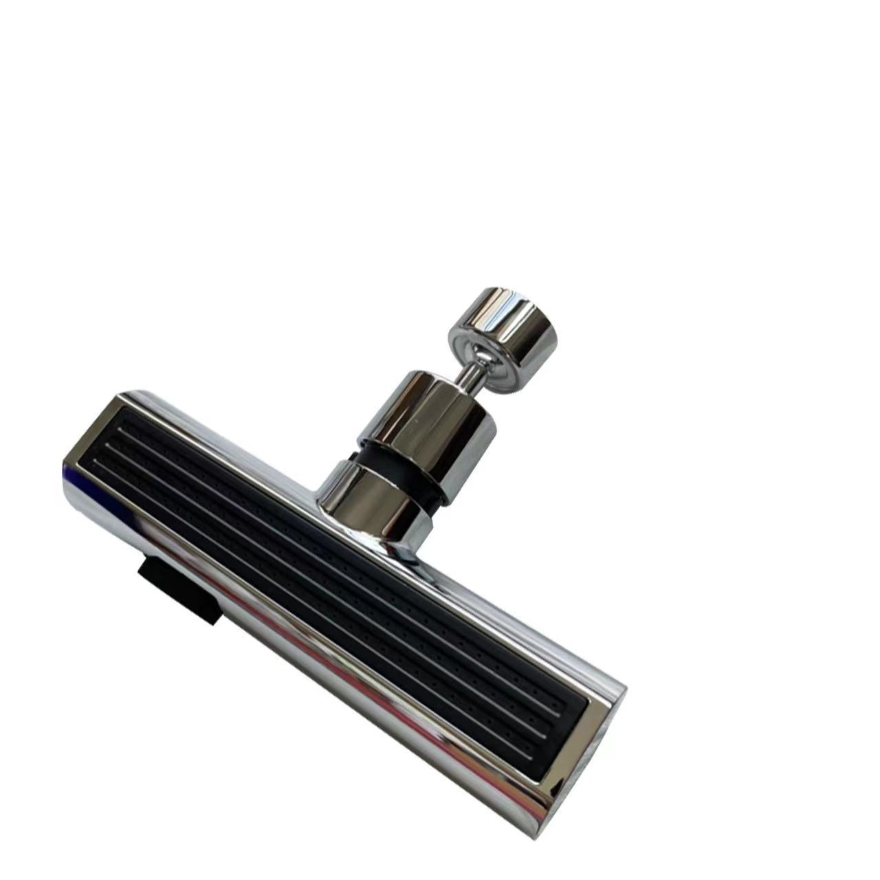 360° Adjustable Waterfall Faucet Nozzle – Splash-Free, Aerated Bubbler & Kitchen Sink Extender