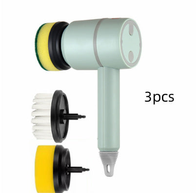 Electric Cleaning Brush – USB Rechargeable Dishwashing & Tile Scrubber
