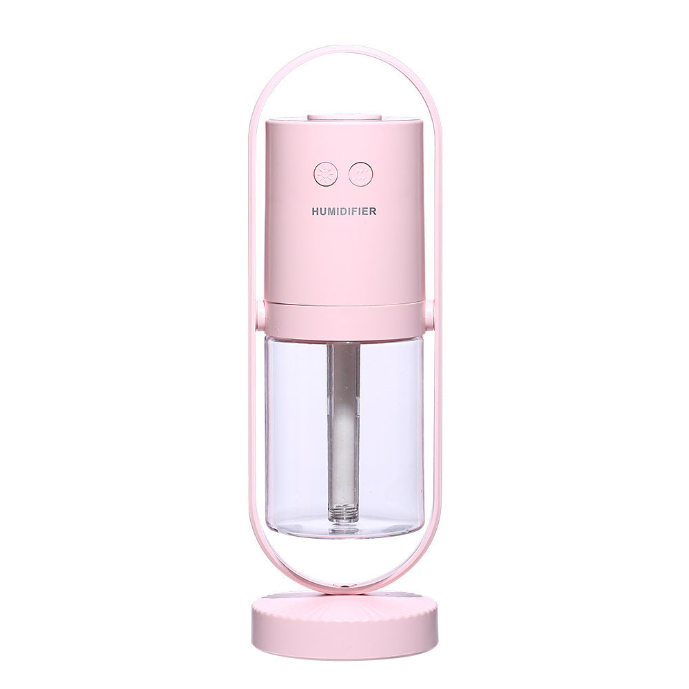 Magic Shadow USB Air Humidifier with Projection Night Light – Ultrasonic Mini Mist Maker for Home, Car & Office