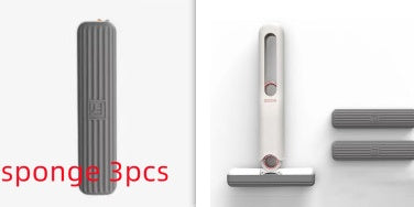 Mini Sponge Squeeze Mop – Portable Floor & Desk Cleaning Tool for Home, Car, Glass & Screens