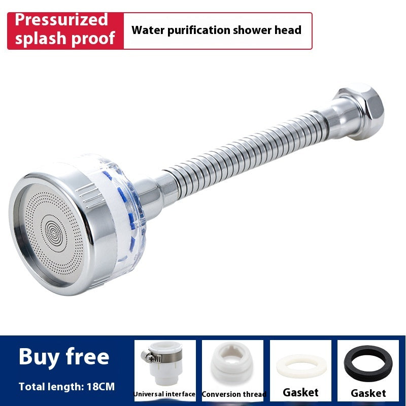 Cross-border Kitchen Vegetable Basin Faucet Splash-proof Artifact Universal Sprinkler