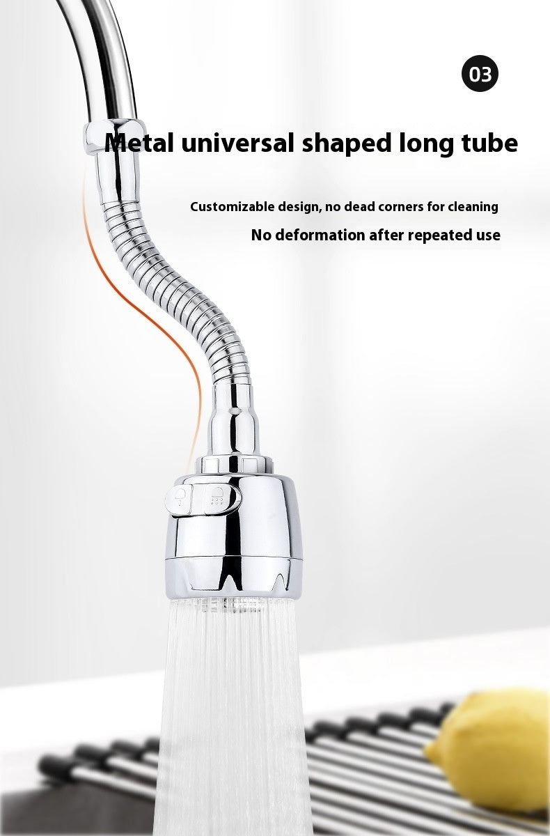 Cross-border Kitchen Vegetable Basin Faucet Splash-proof Artifact Universal Sprinkler