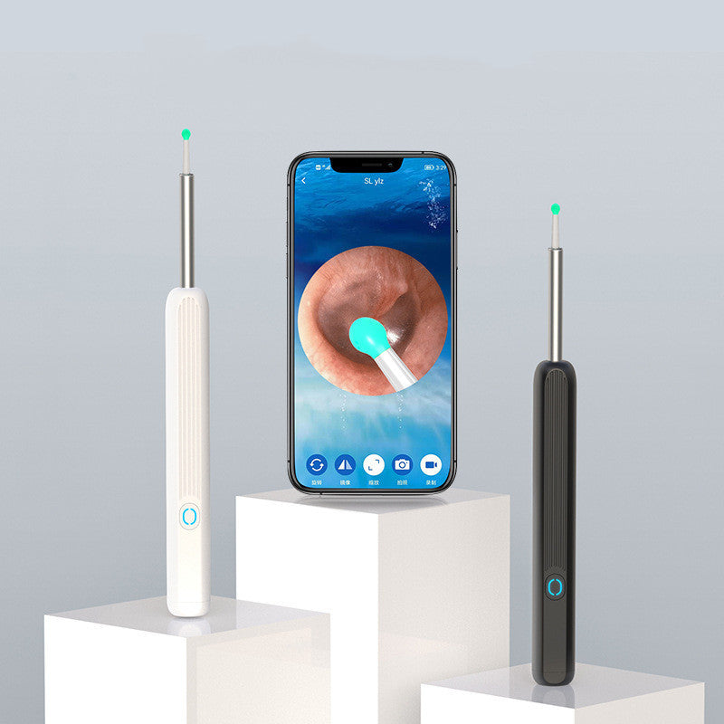 NE3 Wireless Otoscope Ear Cleaner with Camera & LED Light – Ear Wax Removal Tool for iPhone