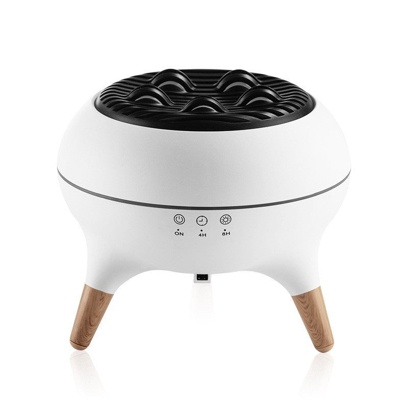 Lika Dow Creative Flame Mountain Aroma Diffuser – Ambient LED Mist Humidifier