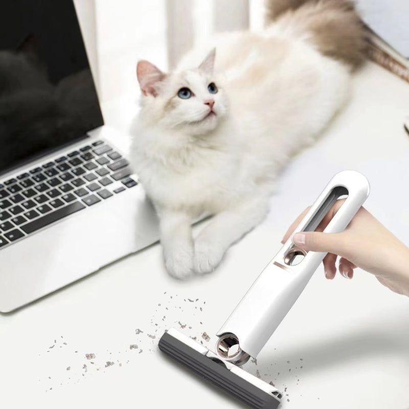 Mini Sponge Squeeze Mop – Portable Floor & Desk Cleaning Tool for Home, Car, Glass & Screens