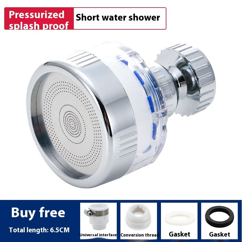 Cross-border Kitchen Vegetable Basin Faucet Splash-proof Artifact Universal Sprinkler