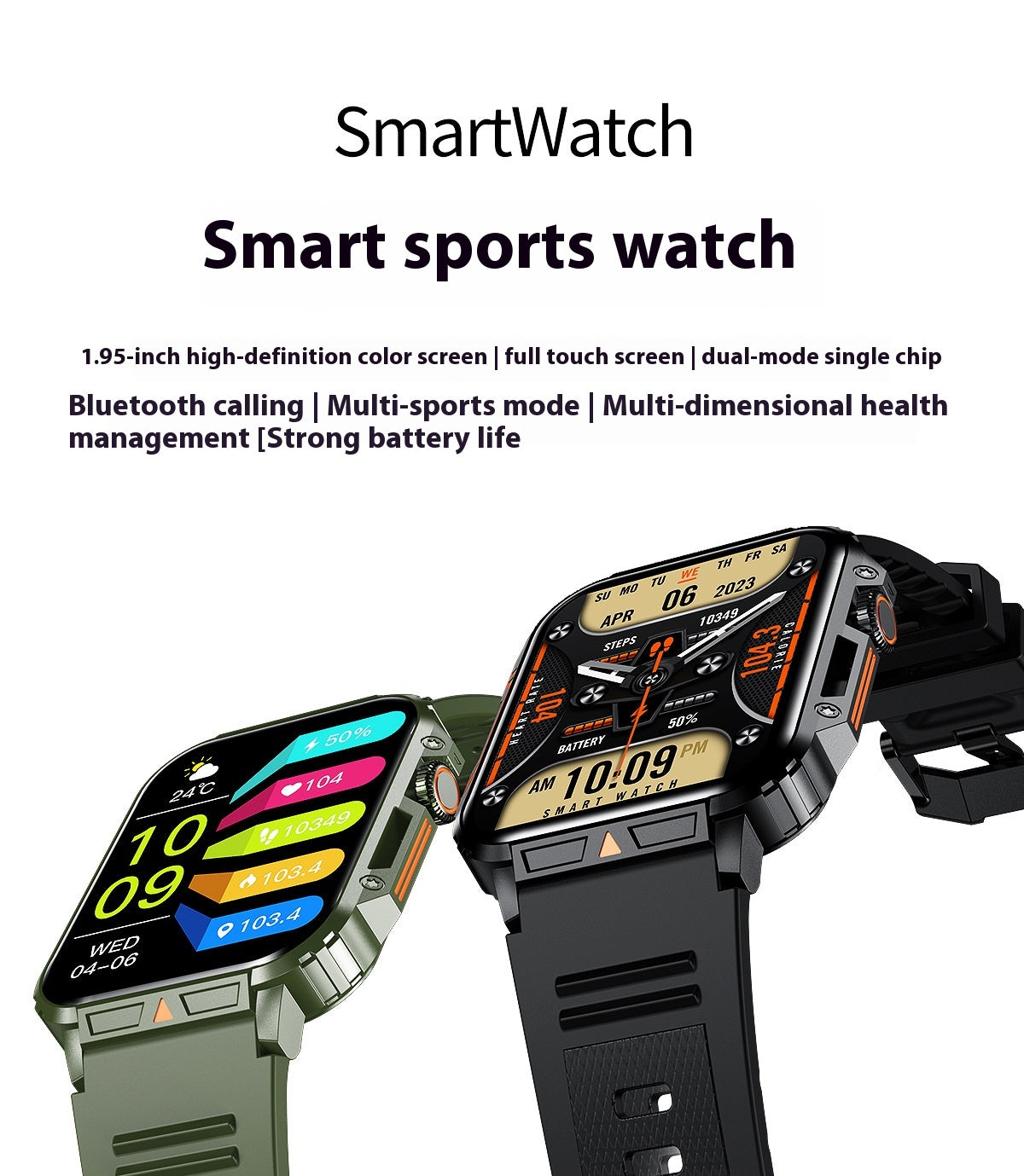 Smart Wireless Call Sport Step Counting Watch