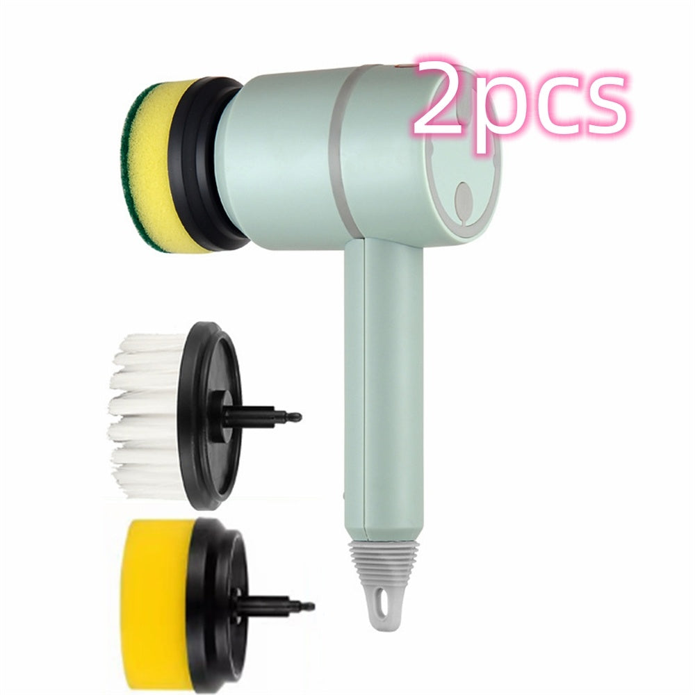 Electric Cleaning Brush – USB Rechargeable Dishwashing & Tile Scrubber