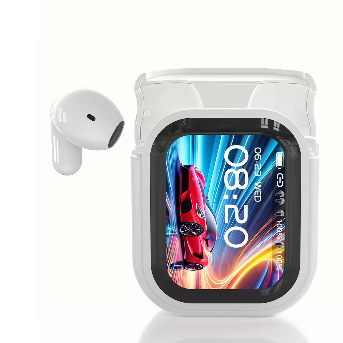 New Private 20-Inch HD TFT Touch Screen Lanyard Headset